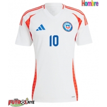 Camiseta Chile Alexis Sanchez #10 Visitante Equipación Copa America 2024 manga corta